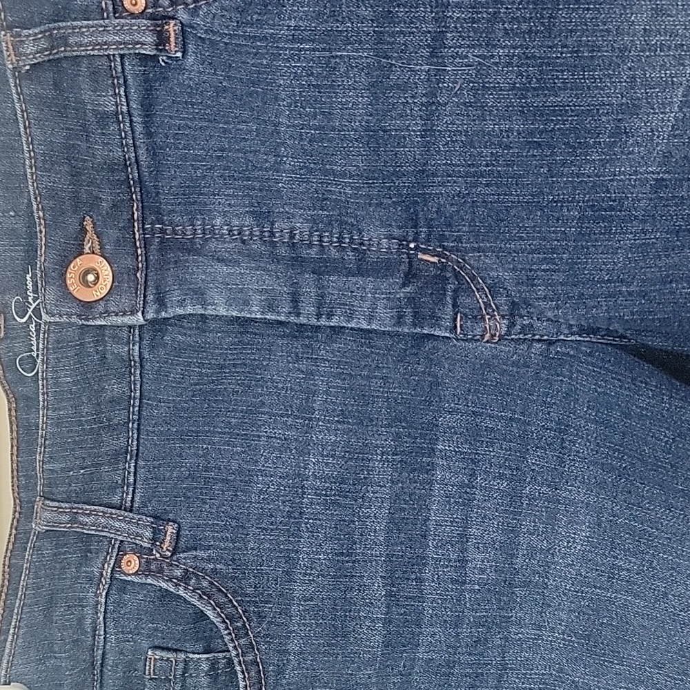 Jessica Simpson Blue Jean Shorts Size 12 / 31 - Picture 2 of 7